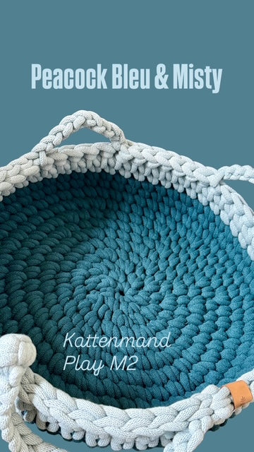 Kattenmand Play - Peacock Blue / Misty