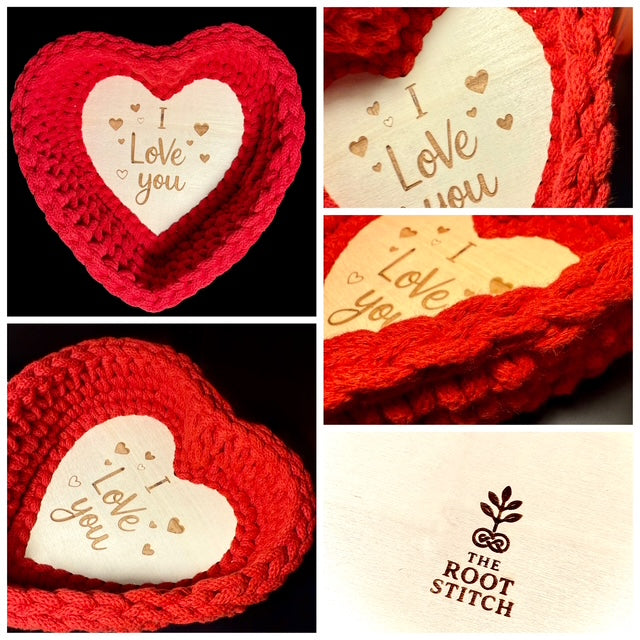 Lage Mand Hart - Personaliseerbaar