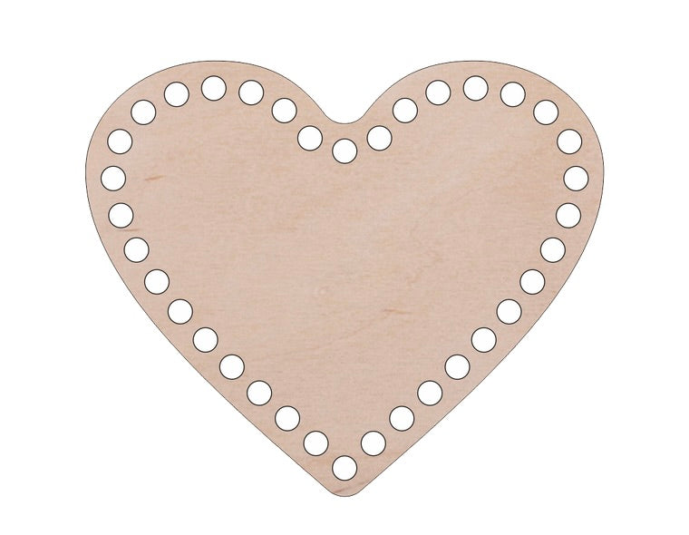 Houten Bodems - Hart - Personaliseerbaar