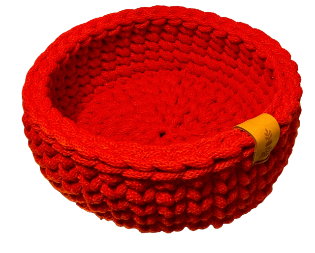 Ontbijtmand - Medium - Rood