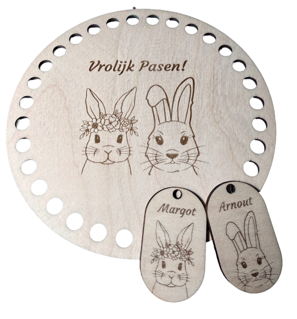 Houten Bodems - Rond - Personaliseerbaar